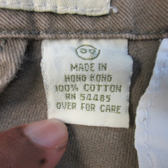 American Eagle AE Supply Cargo Shorts Men 38 Green Cotton Hiking Outdoor y2k 610 - Picture 6 of 13